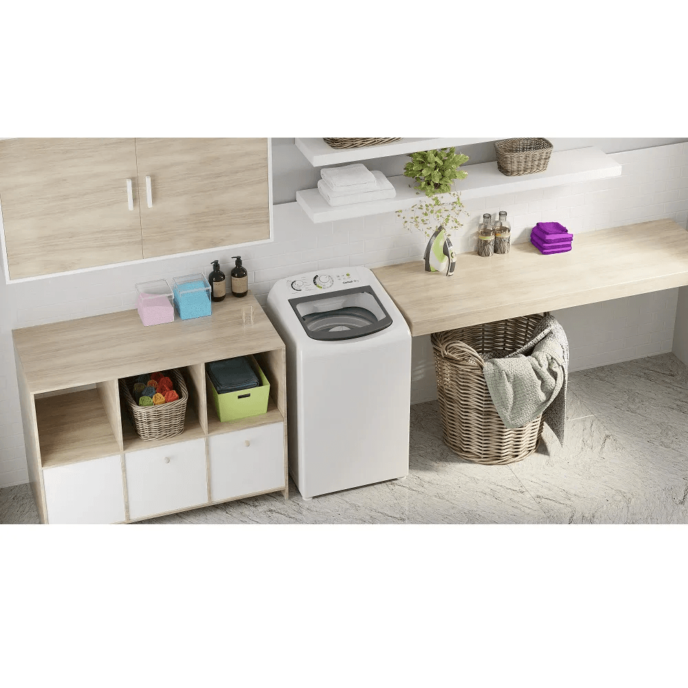 Lavadora de Roupas Consul 9Kg com Dosagem Econômica e Ciclo Edredom Branca CWB09BB – 220 Volts