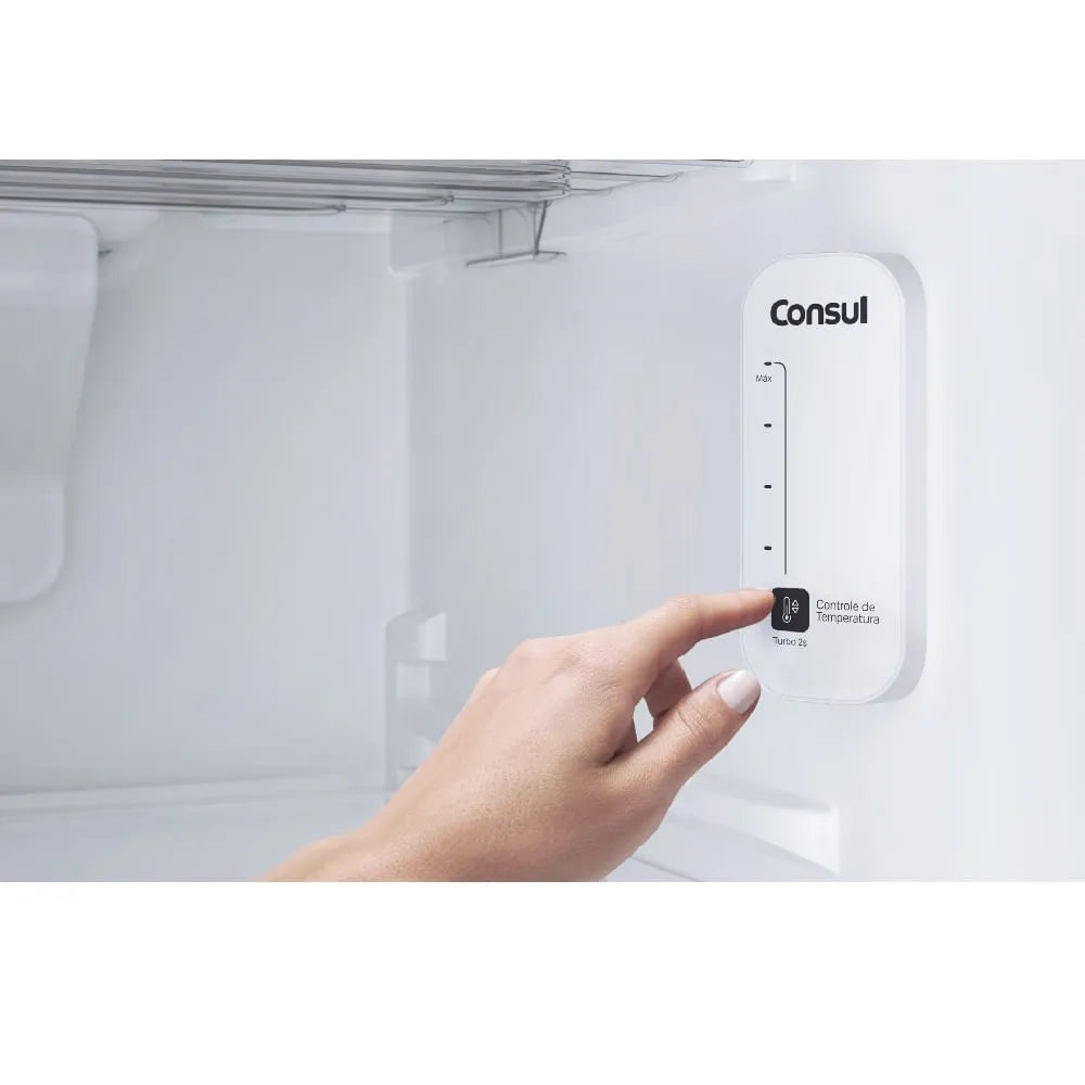 Refrigerador Consul Frost Free Duplex 410 Litros CRM50FK Inox – 220 Volts
