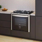 Fogão de Embutir Fischer 5 Bocas Gran Cheff - 220 Volts