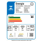Refrigerador Consul 377 Litros Frost Free Inox CRM44MK - 127 Volts