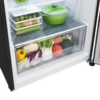 Refrigerador LG 395 Litros Frost Free Inverter Duplex Preto Inox GN-B392PXG - 220 Volts