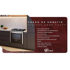 Fogão de Embutir Fischer 5 Bocas Gran Cheff - 220 Volts