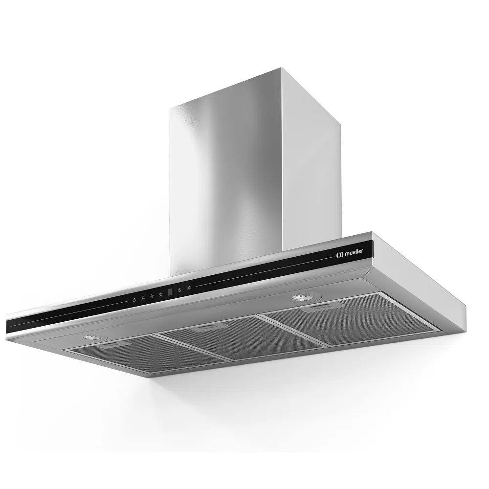 Coifa de Parede Mueller 90cm  Plana Inox MCF0190G1 –  127 Volts