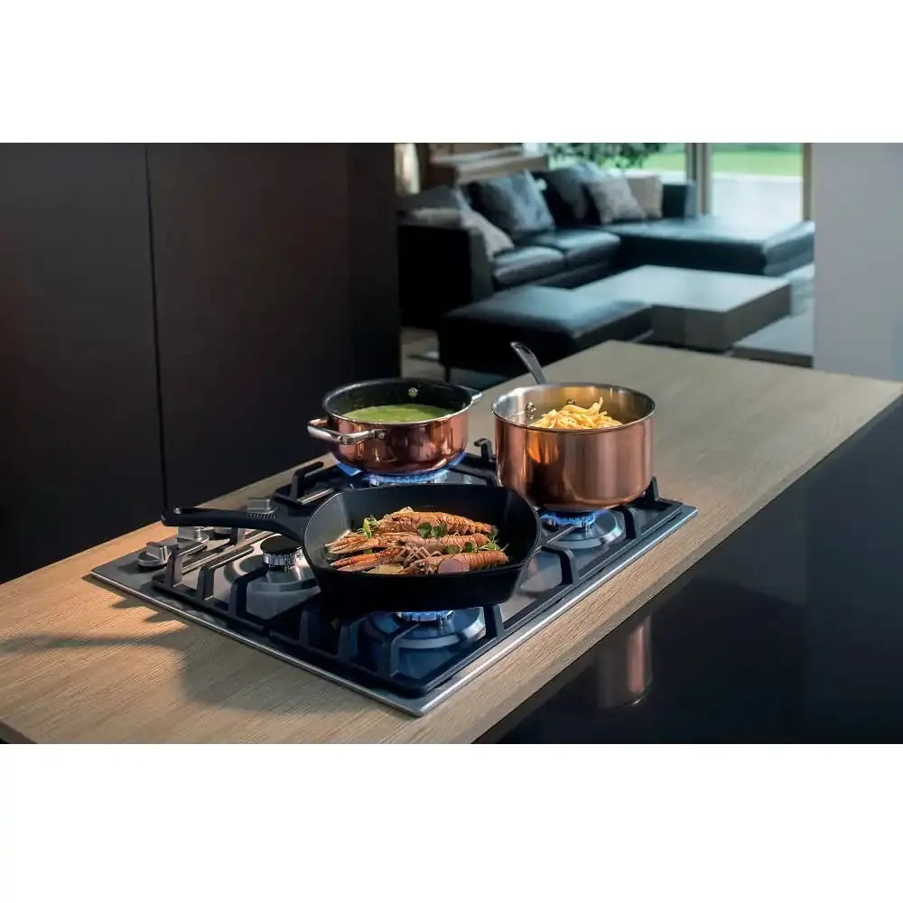 Cooktop Hisense 4 Bocas Inox GM663XB - 220 Volts