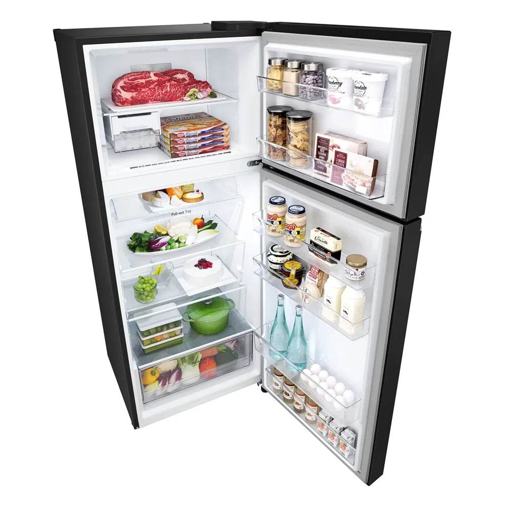 Refrigerador LG 395 Litros Frost Free Inverter Duplex Preto Inox GN-B392PXG - 220 Volts