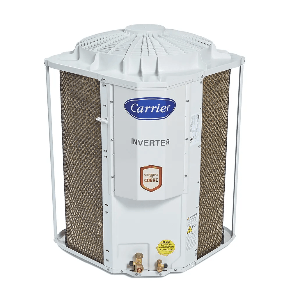 Ar Condicionado Split Cassete Inverter Carrier Connect R32 36000 BTU/h Quente e Frio Monofásico 40KVQD36C5 – 220 Volts