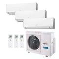 Ar Condicionado Multi Split Inverter Fujitsu Airstage Premium 24.000 BTU/h (1x 12.000 1x 9.000 e 1x 7.000) Quente/Frio 220V