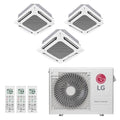 Ar-Condicionado Multi Split Inverter LG 24.000 (2x Evap Cassete 4 Vias 9.000 + 1x Evap Cassete 4 Vias 18.000) Quente/Frio 220V