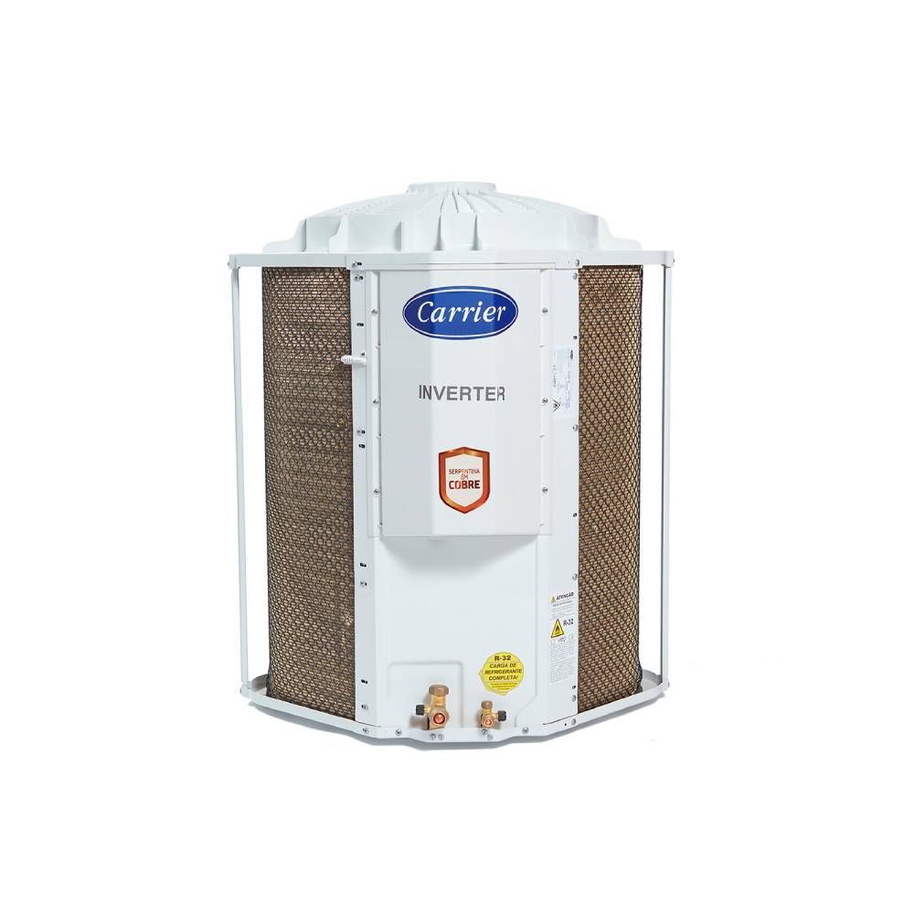 Ar Condicionado Split Cassete 4 Vias 48000 BTUs Inverter Carrier Connect Frio 38CCVD48515MC - 220V