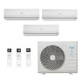 Ar Condicionado Tri Split 27000 BTUs Elgin Total Plus (3x 12000) Quente/Frio MTQE27C2CB - 220V
