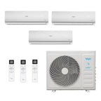 Ar Condicionado Tri Split 27000 BTUs Elgin Total Plus (3x 12000) Quente/Frio MTQE27C2CB - 220V