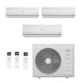 Ar Condicionado Tri Split 27000 BTUs Elgin Total Plus (2x 9000 + 12000) Quente/Frio MTQE27C2CB - 220V