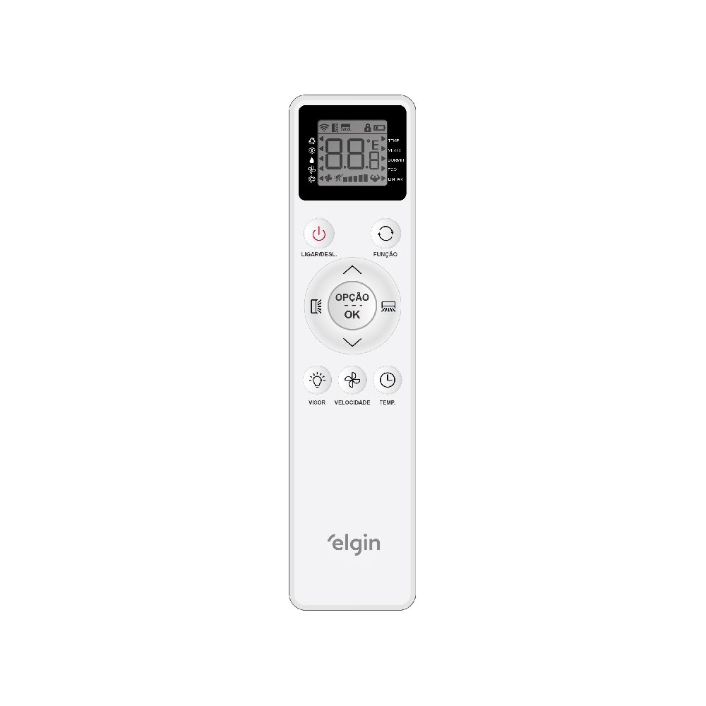 Ar Condicionado Tri Split 27000 BTUs Elgin Total Plus (2x 9000 + 12000) Quente/Frio MTQE27C2CB - 220V